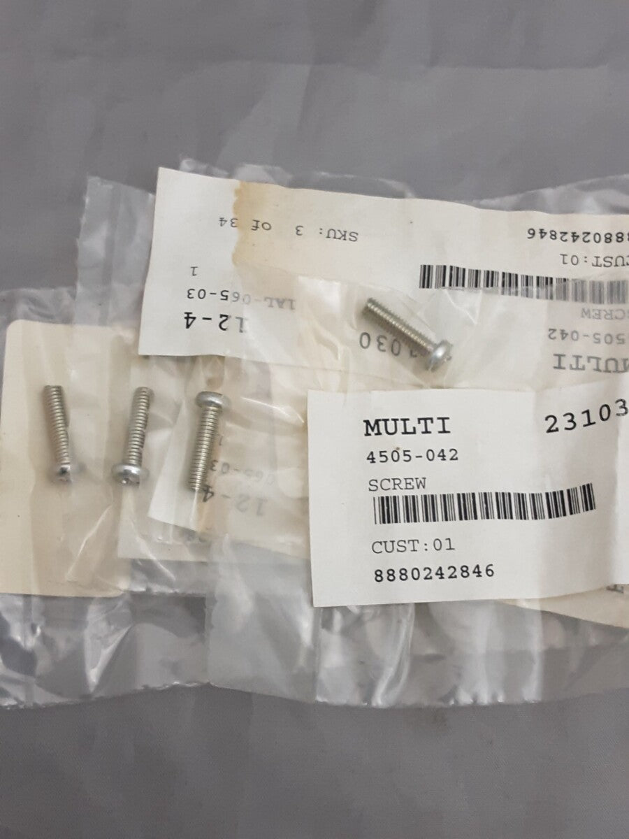 NEW GENUINE ARCTIC CAT 4505-042 QTY4 CARB. SCREW BEARCAT 1996