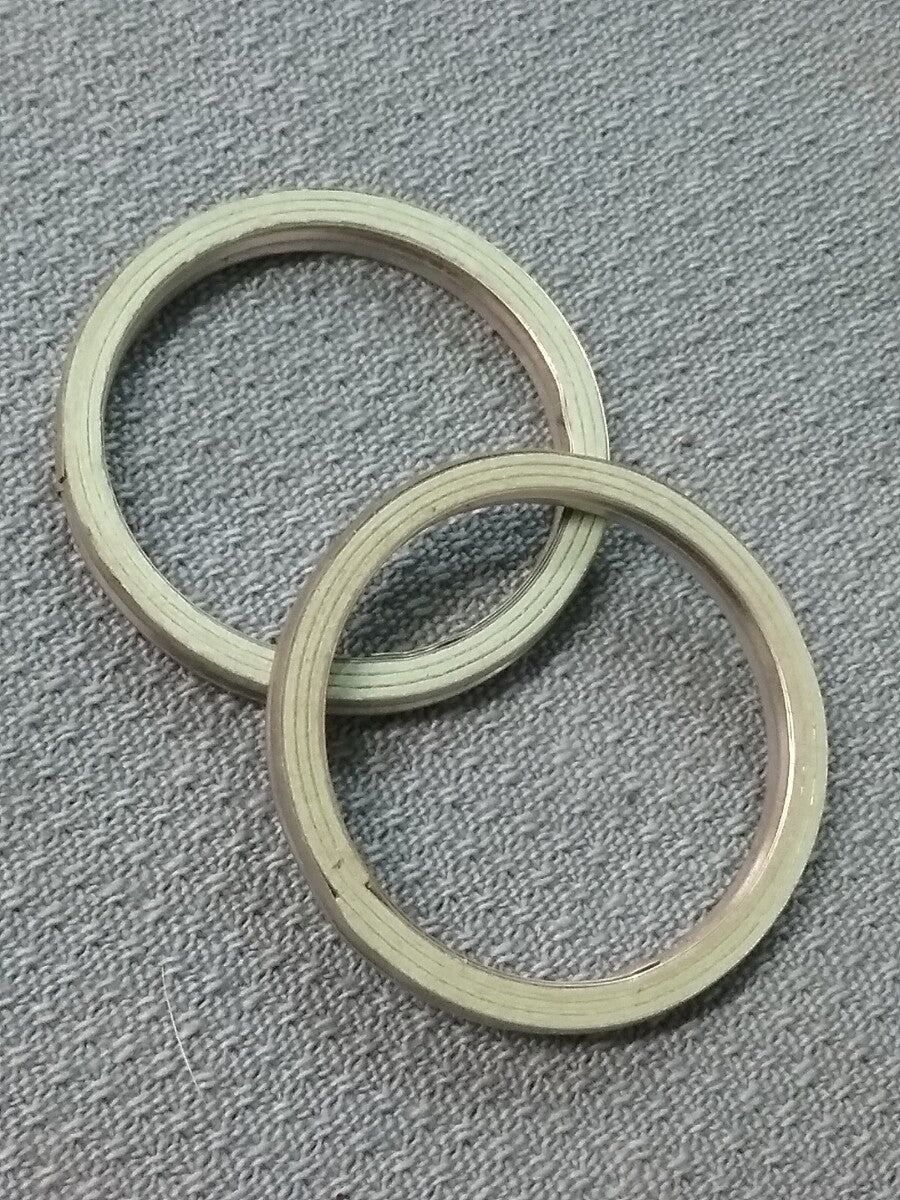 NEW K&L 16-6025 QTY2 GASKET,EXST PIPE YAMAHA Tri-Moto Yamahauler YTM200 YTM225