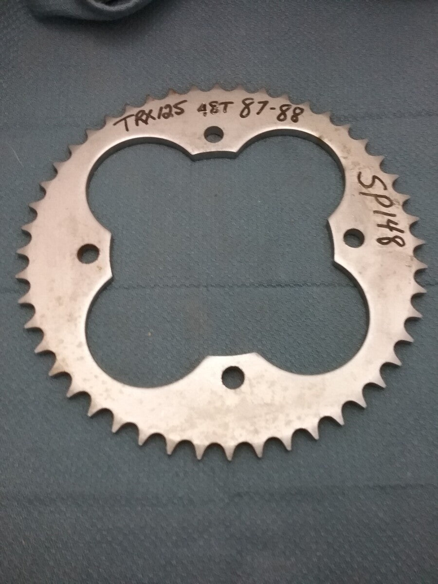 NEW CYCLE CRAFT SP148 REAR STEEL SPROCKET 48T HONDA 41201-HC3-505 TRX125 87-88