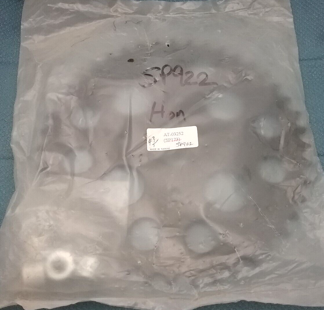 NEW ARMOR TECH AT-03252 REAR STEEL SPROCKET BLACK SP922 43T HONDA