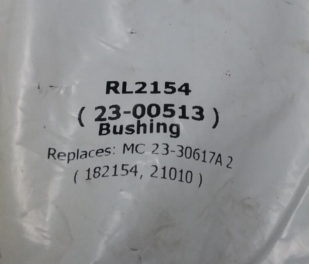 NEW REDLINE RL2154 SHIFT BUSHING MERCURY 70HP, MERCRUISER STERNDRIVE OUTDRIVES