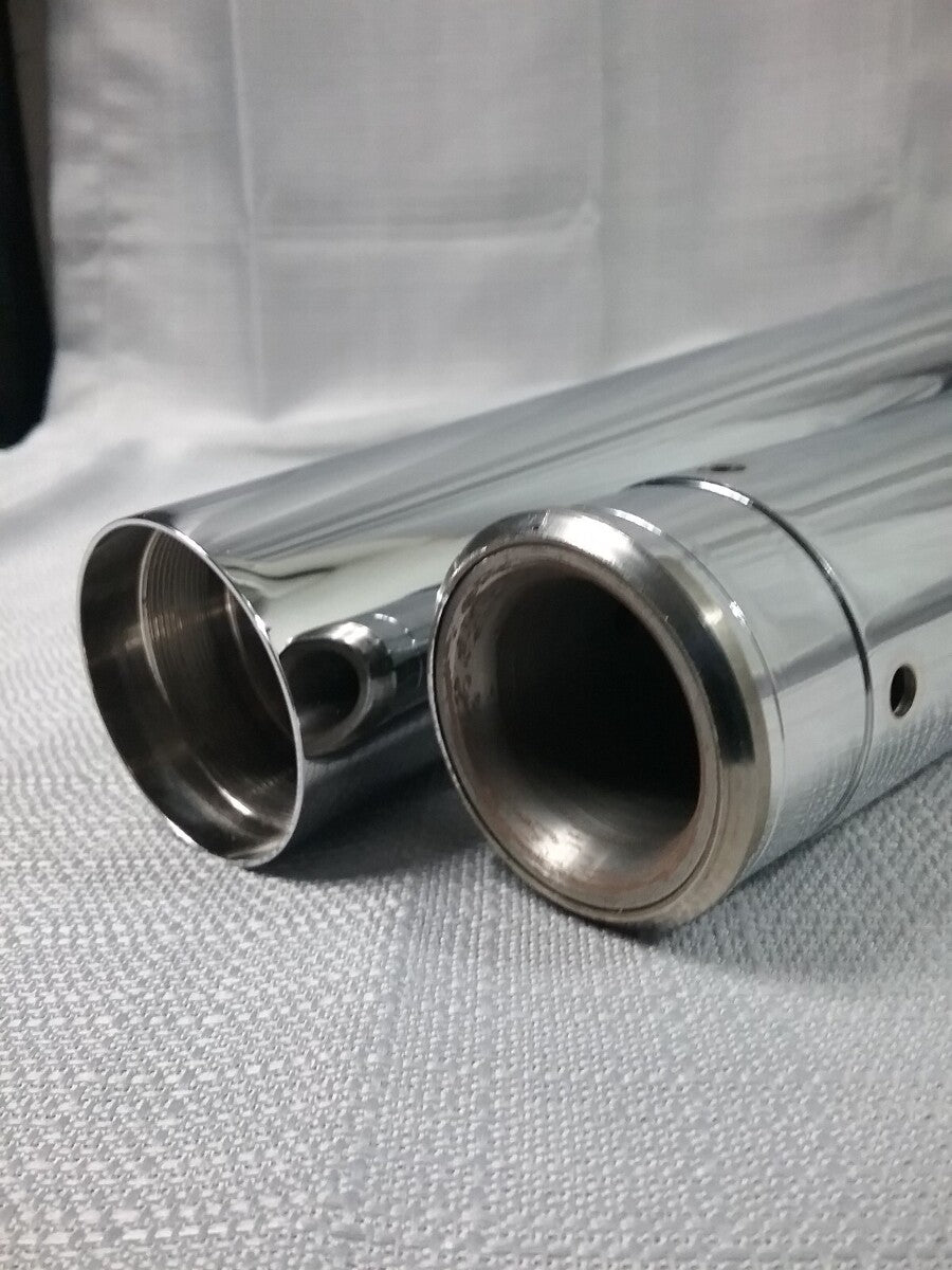 NEW CUSTOM CYCLE ENGINEERING T 2013 FORK TUBES 49MM DYNA STOCK 25.5"