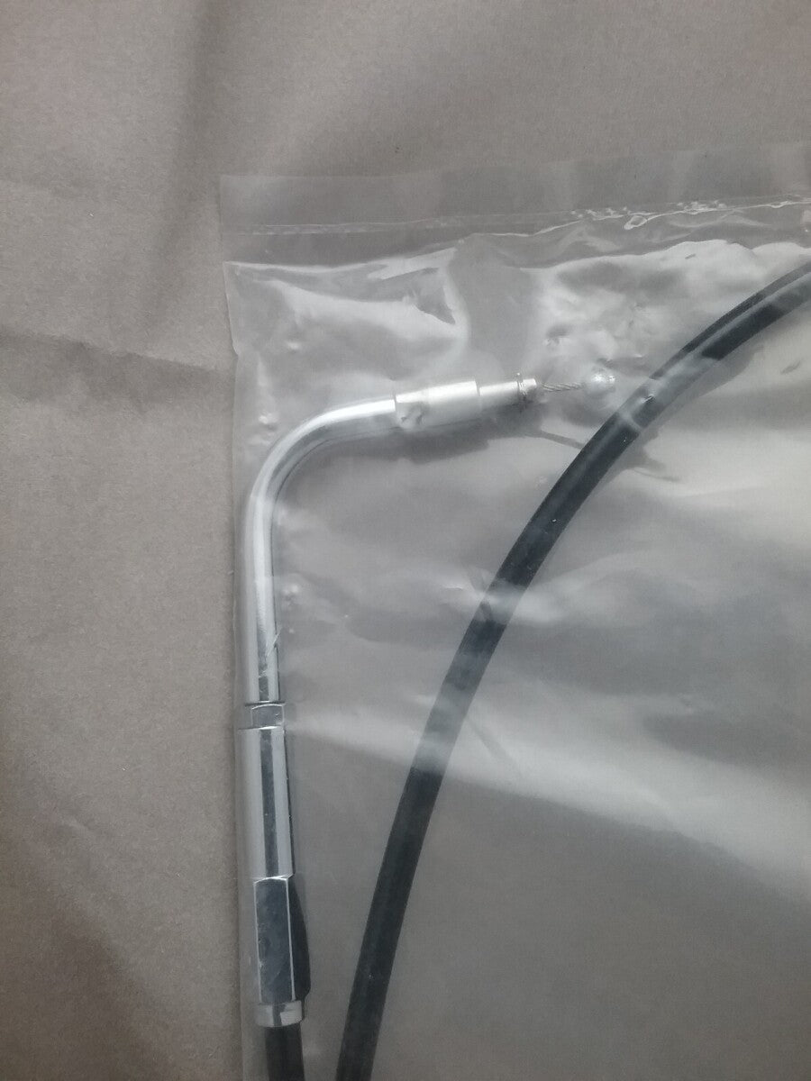 NEW LA CHOPPERS LA-8100ID13B IDLE CABLE BLACK VINYL FOR 12"-14" APE HANGERS