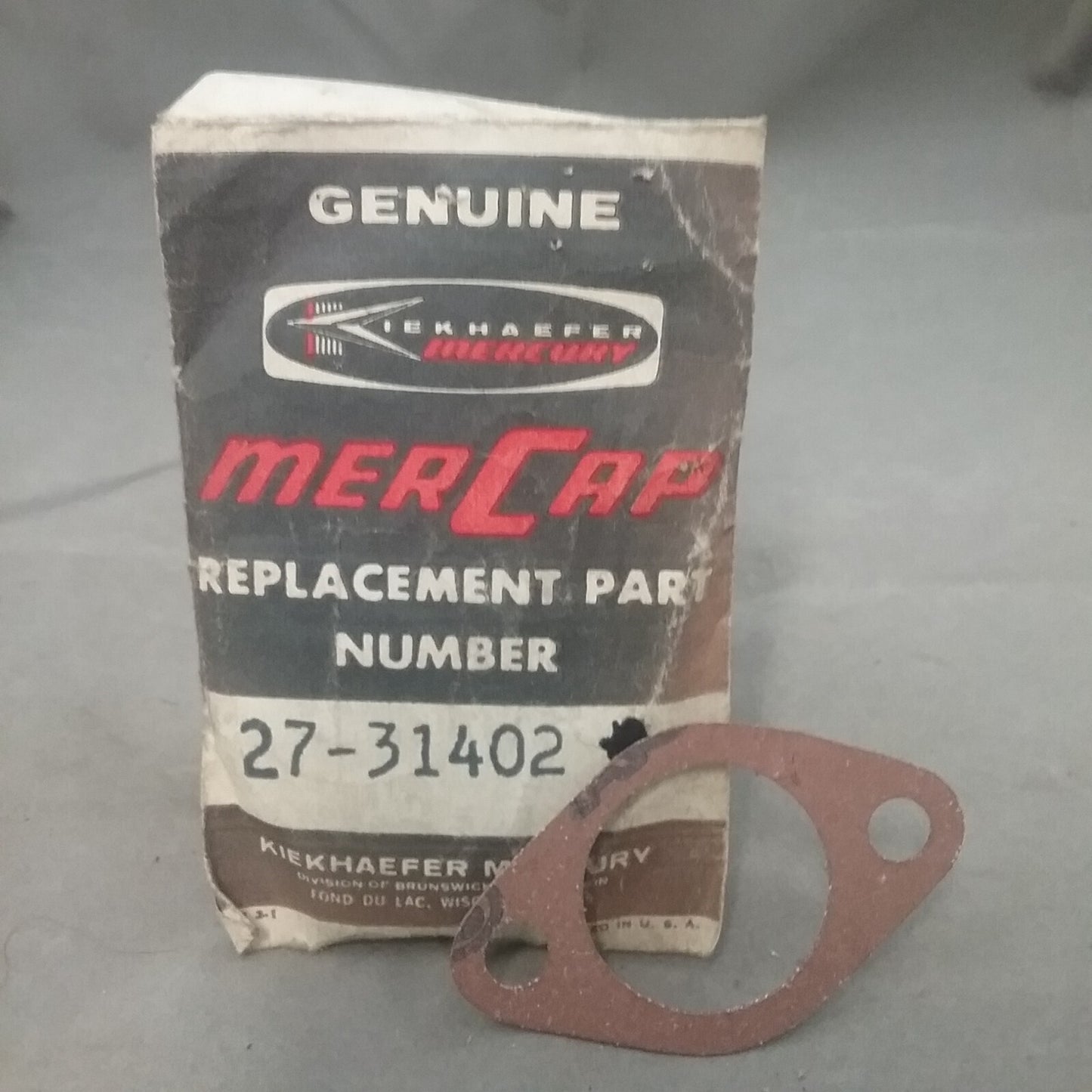 QTY2 NEW GENUINE MERCURY 27-31402 GASKET MERCURY 20 50 65 90 110 200HP