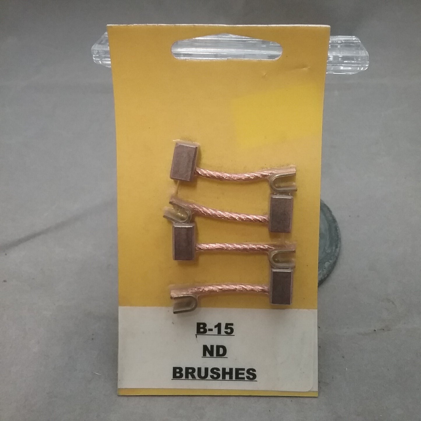 NEW MITSUBA B-15, 4 STARTER BRUSHES KAWASAKI CUB CADET JOHN DEERE UTV