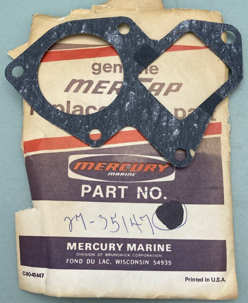 QTY3 NEW QUICKSILVER 27-35147 Thermostat Housing Gasket MCM 110-160HP