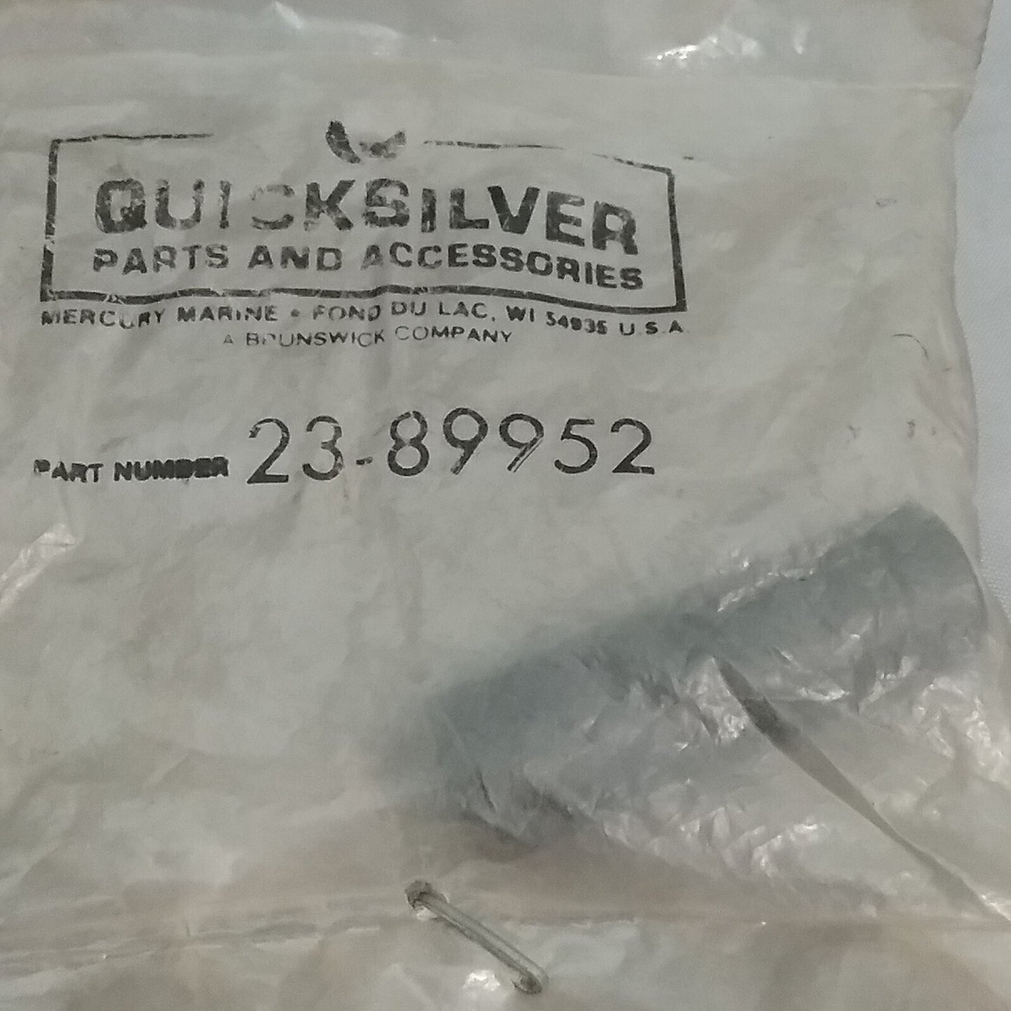 NEW QUICKSILVER 23-89952 SPACER Mercury Outboard 35-45HP