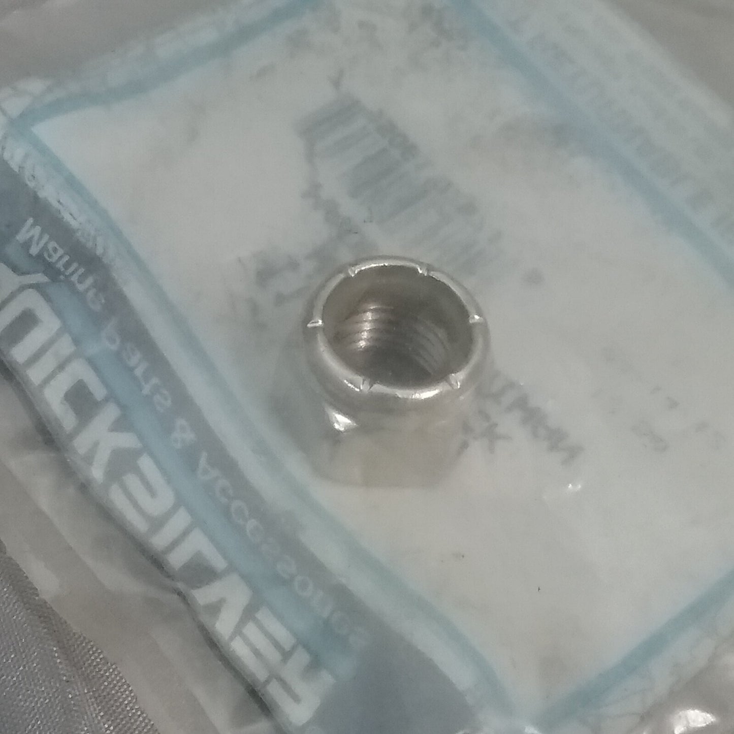 QTY2 NEW QUICKSILVER 11-859116 LOCK NUT Mercruiser ALPHA ONE, VAZER, BROVO