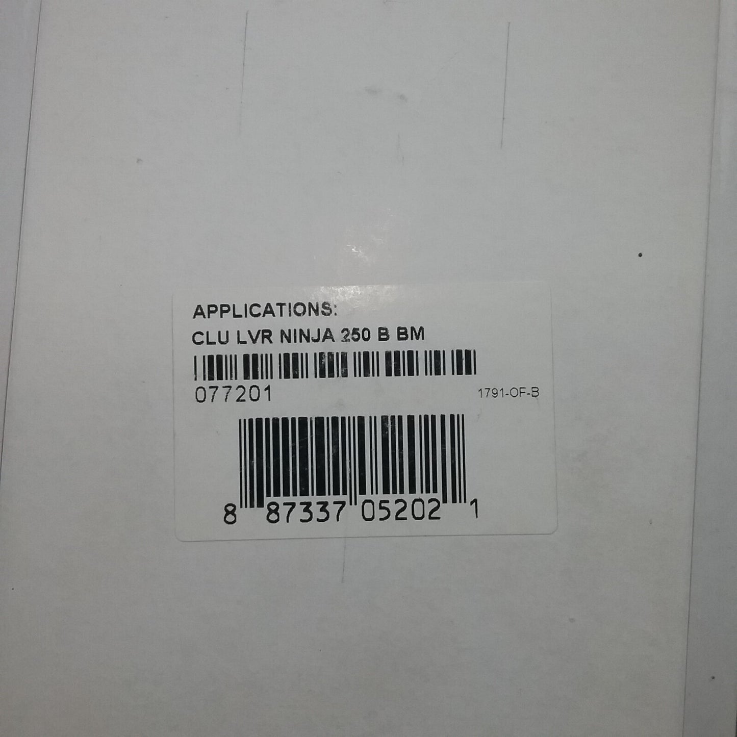 NEW BIKEMASTER 077201 CLUTCH LEVER KAWASAKI EX250F NINJA 250R 2008-2012