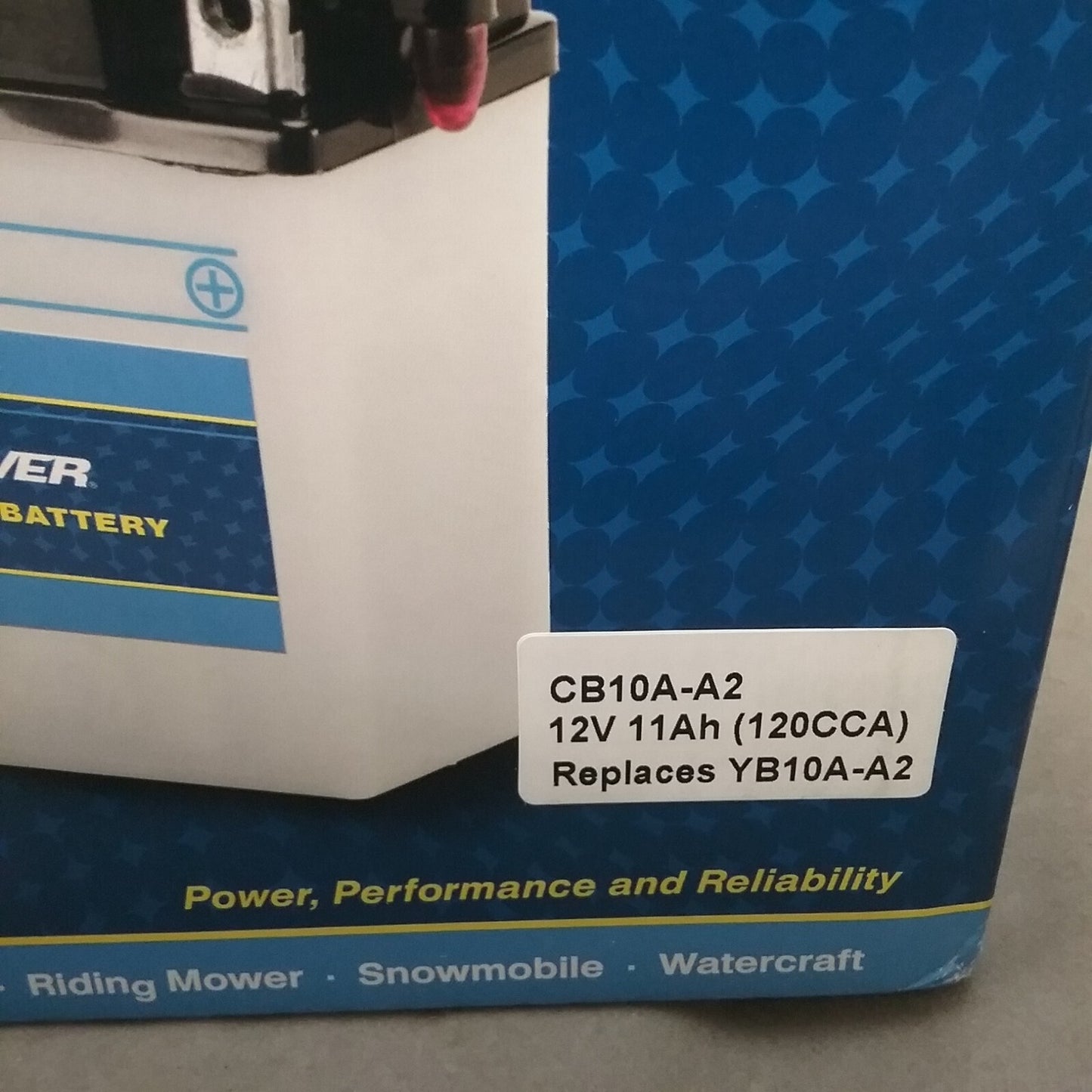 NEW FIREPOWER CB10A-A2 BATTERY ATV KAWASAKI SUZUKI 85-2011