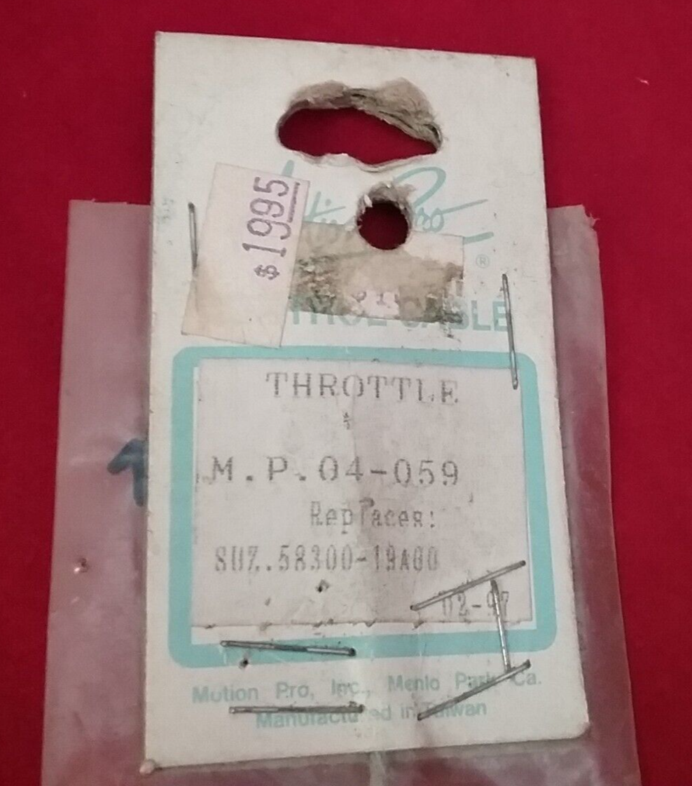 NEW MOTION PRO 04-059 CABLE ASSEMBLY, THROTTLE SUZUKI QuadRacer LT250