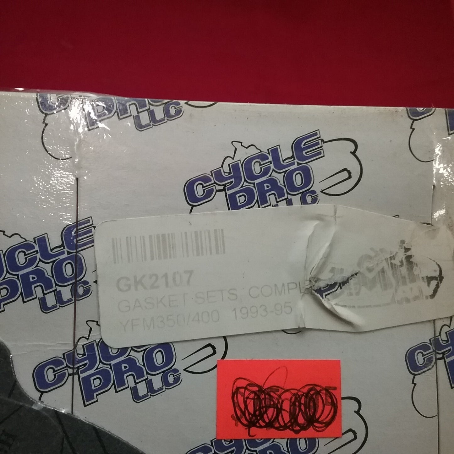 NEW CYCLE PRO 34506 COMPLETE GASKET SET YAMAHA YFM350ER 1993 GK2107