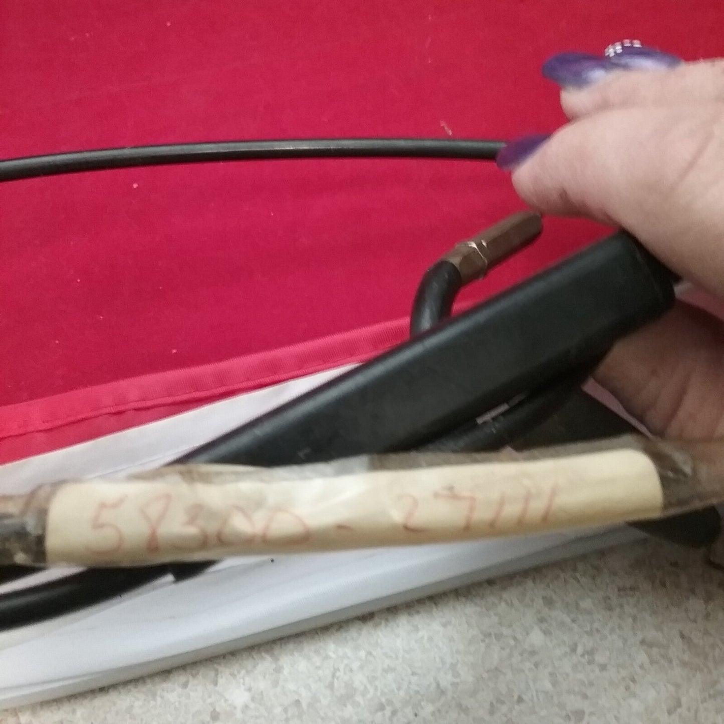 NEW SUZUKI 58300-27111 THROTTLE CABLE ASSEMBLY HUSTLER GT250 73-77