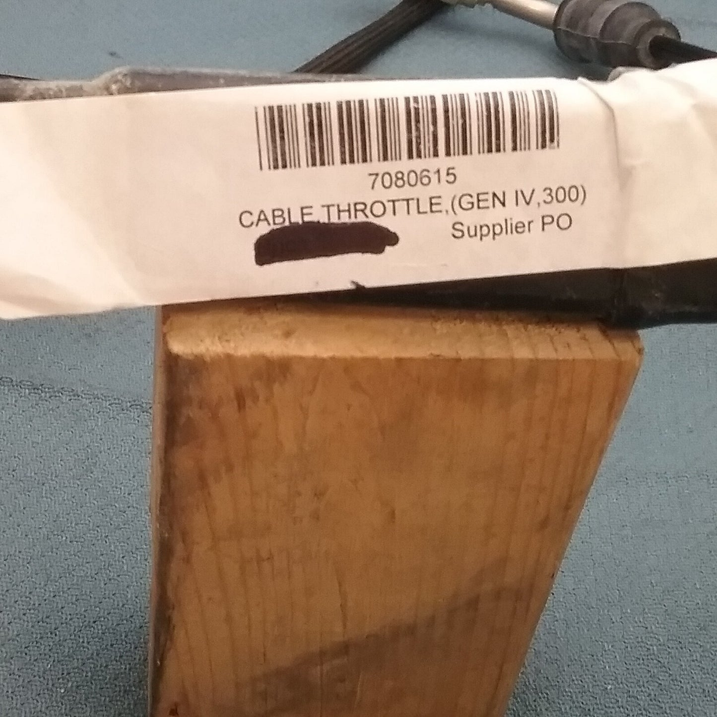 NEW POLARIS 7080615 THROTTLE CABLE GEN IV, 300 Xplorer 300