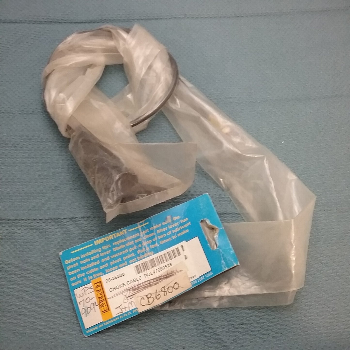 NEW EMGO 26-36800 CHOKE CABLE POLARIS 7080528 MAGNUM SCRAMBLER