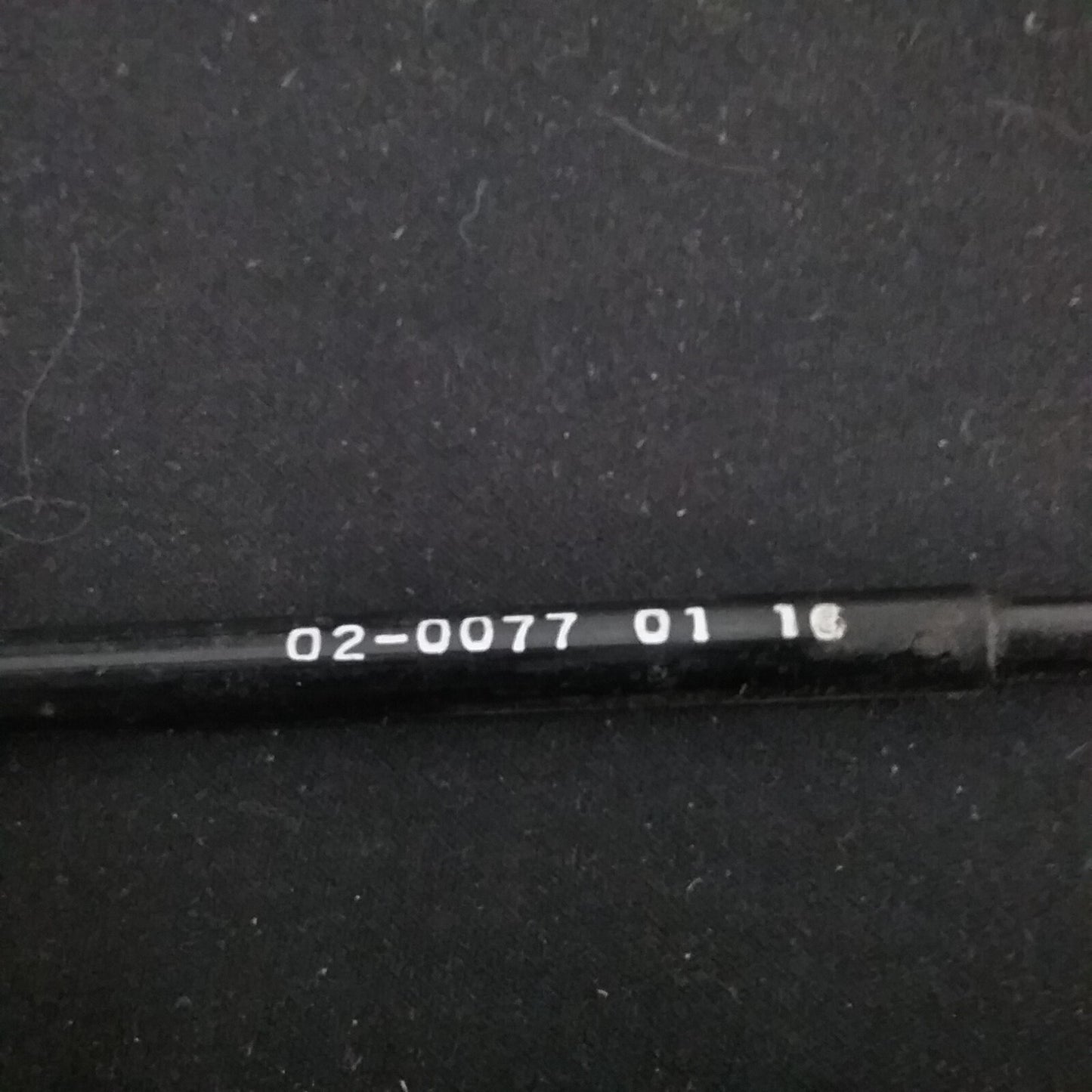 NEW MOTION PRO 02-0077 BLACK VINYL THROTTLE CABLE HONDA