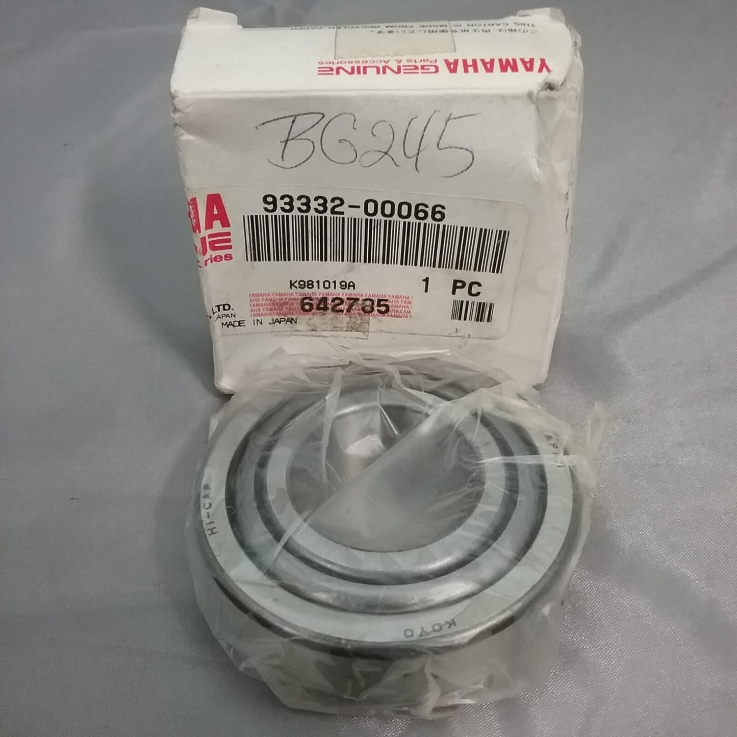 NEW GENUINE YAMAHA 93332-00066 BEARING, TAPRD FRONT DIFF. Big Bear YFM350