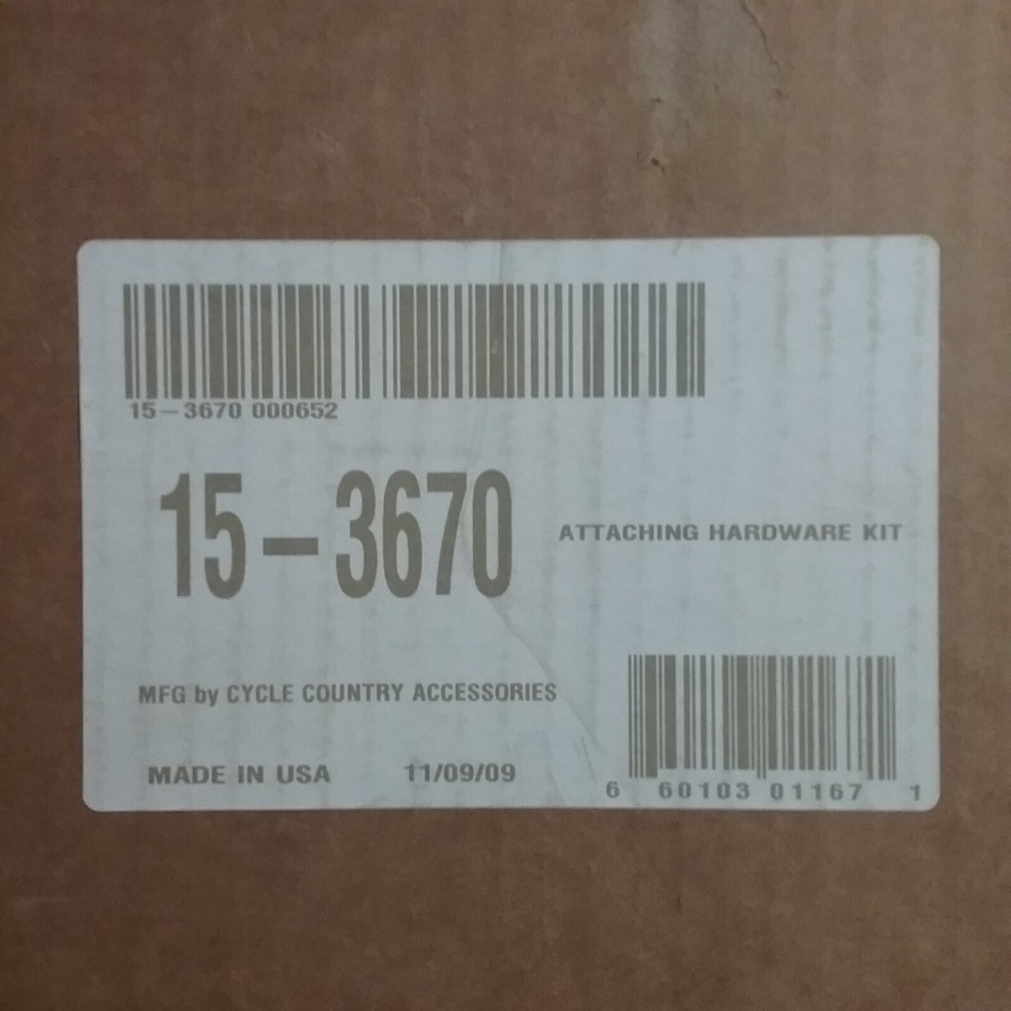 NEW CYCLE COUNTRY 15-3670 PLOW MOUNT FRAME PLATE
