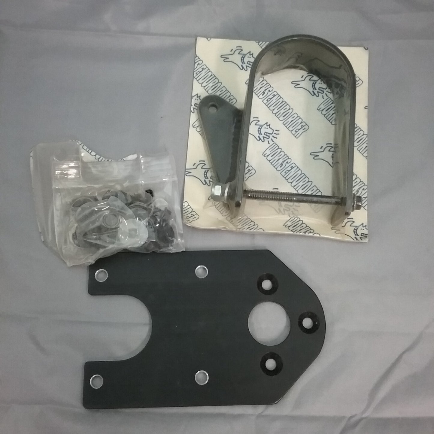 NEW WER STEERING DAMPER MOUNT KIT ONLY fits HUSQVARNA