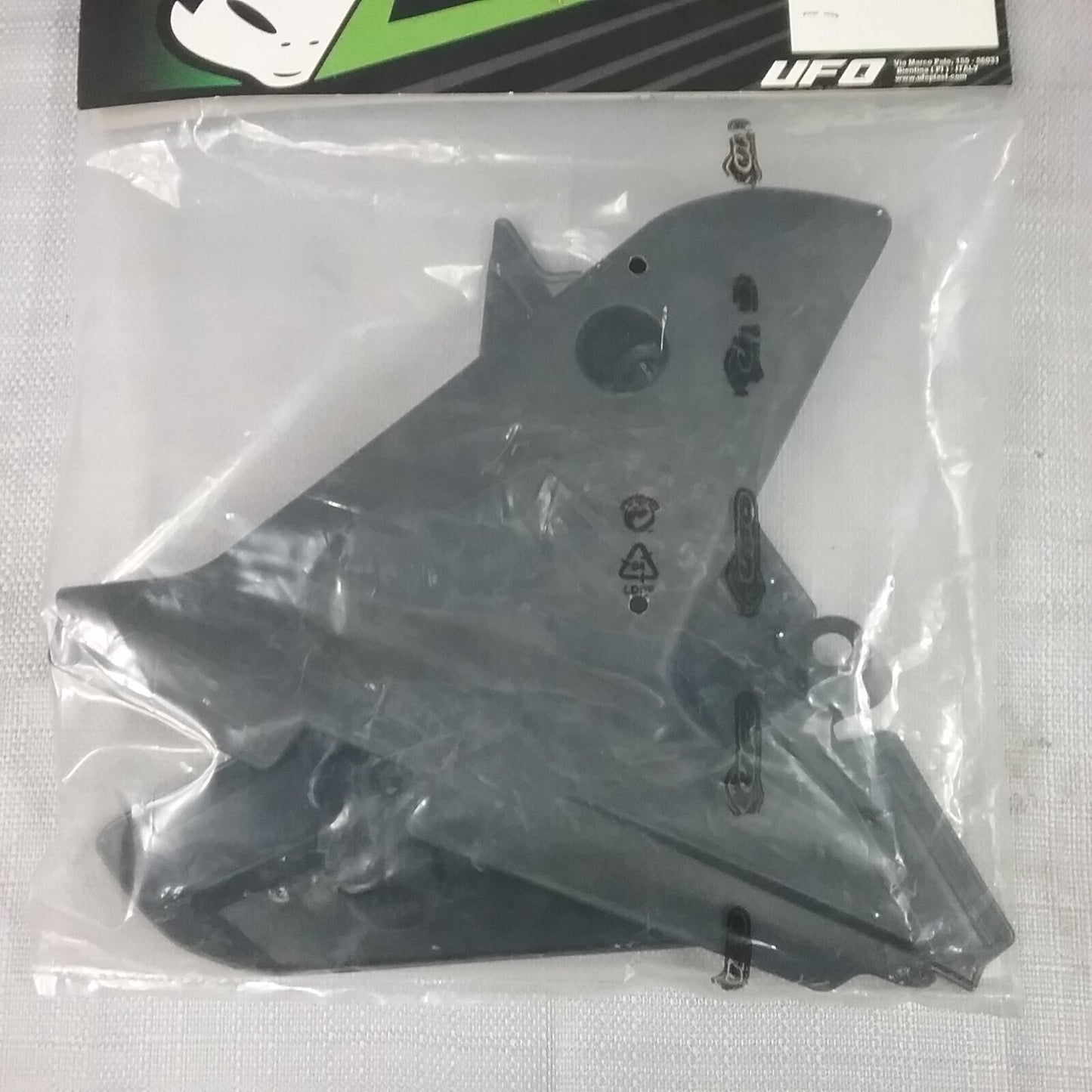 NEW UFO HU03335#001 RADIATOR COVERS HUSQVARNA 2009-2013