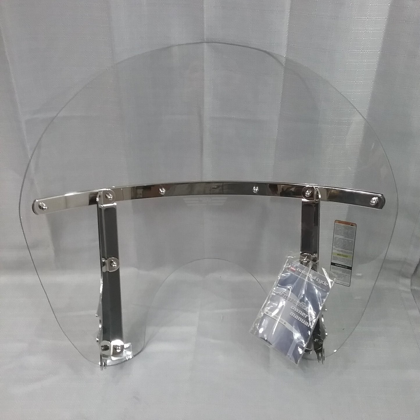 NEW NATIONAL CYCLE N21405 WINDSHIELD CHOPPED SWITCHBLADE CLEAR