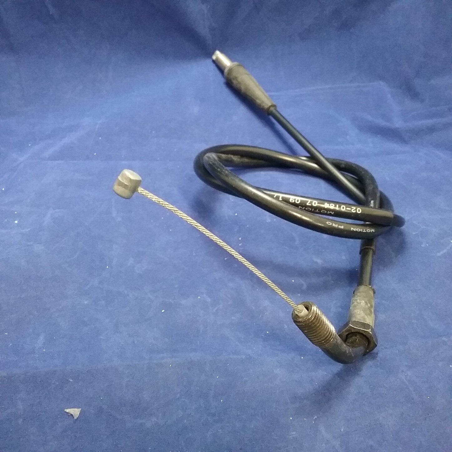 NEW MOTION PRO 02-0184 BLACK VINYL THROTTLE CABLE ATV/UTV