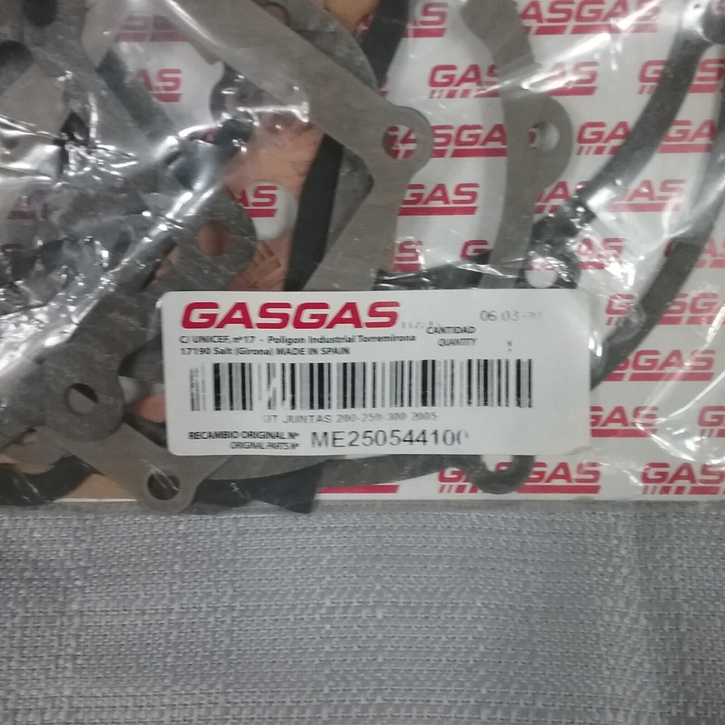 NEW GENUINE GAS GAS ME250544100 GAKSET KIT 2005-2013 PARTIAL KIT