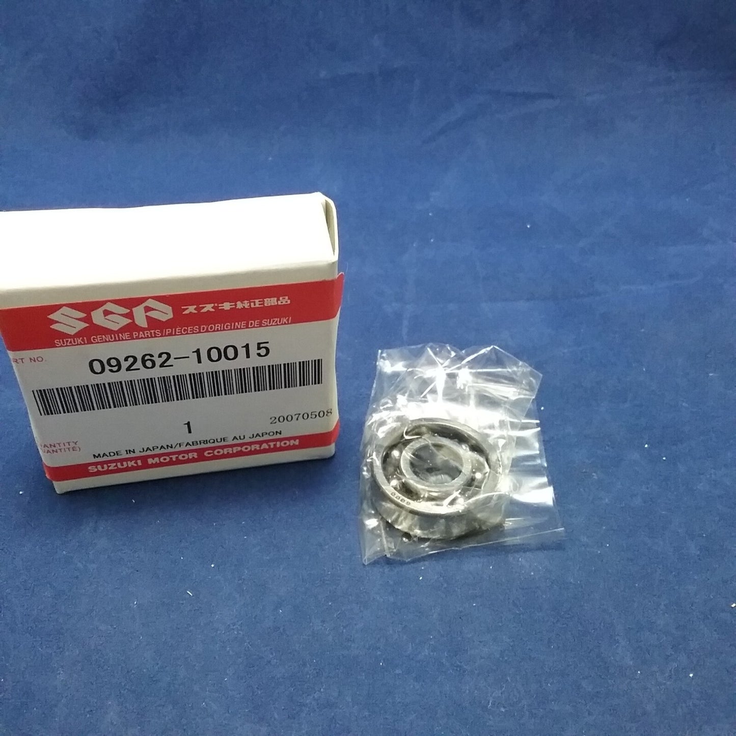 NEW GENUINE SUZUKI 09262-10015 BEARING, RH FRONT WHEEL JR50 1978-2020