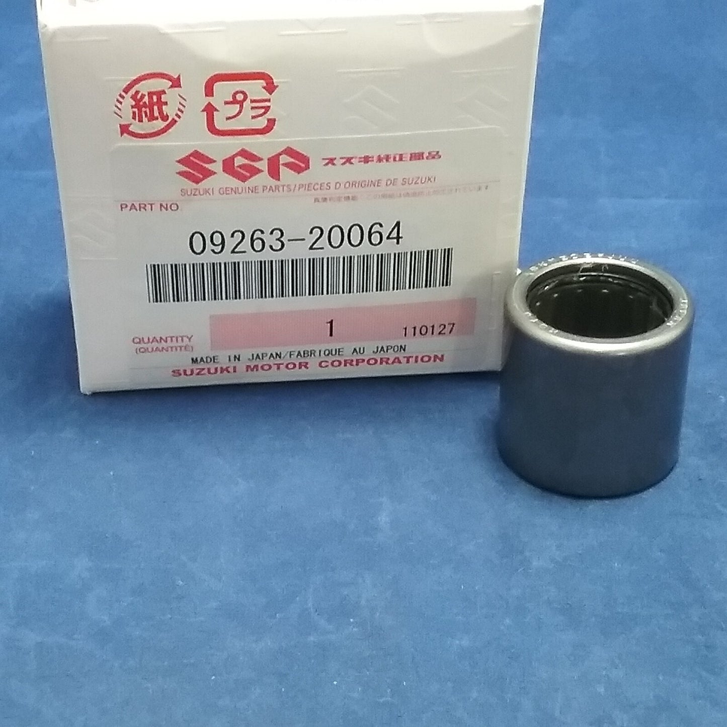 NEW GENUINE SUZUKI 09263-20064 BEARING, FRONT 20X27X26 CUSHION LEVER