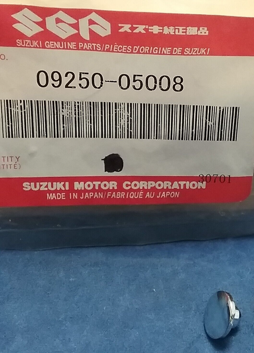 QTY2 NEW GENUINE SUZUKI 09250-05008 CAP, FRONT MASTER CYLINDER