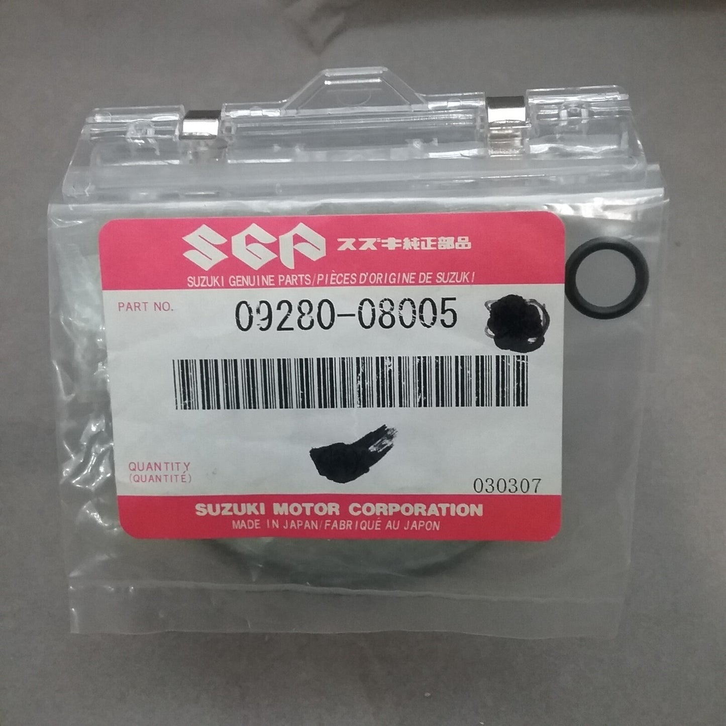 QTY2 NEW GENUINE SUZUKI 09280-08005 O-RING