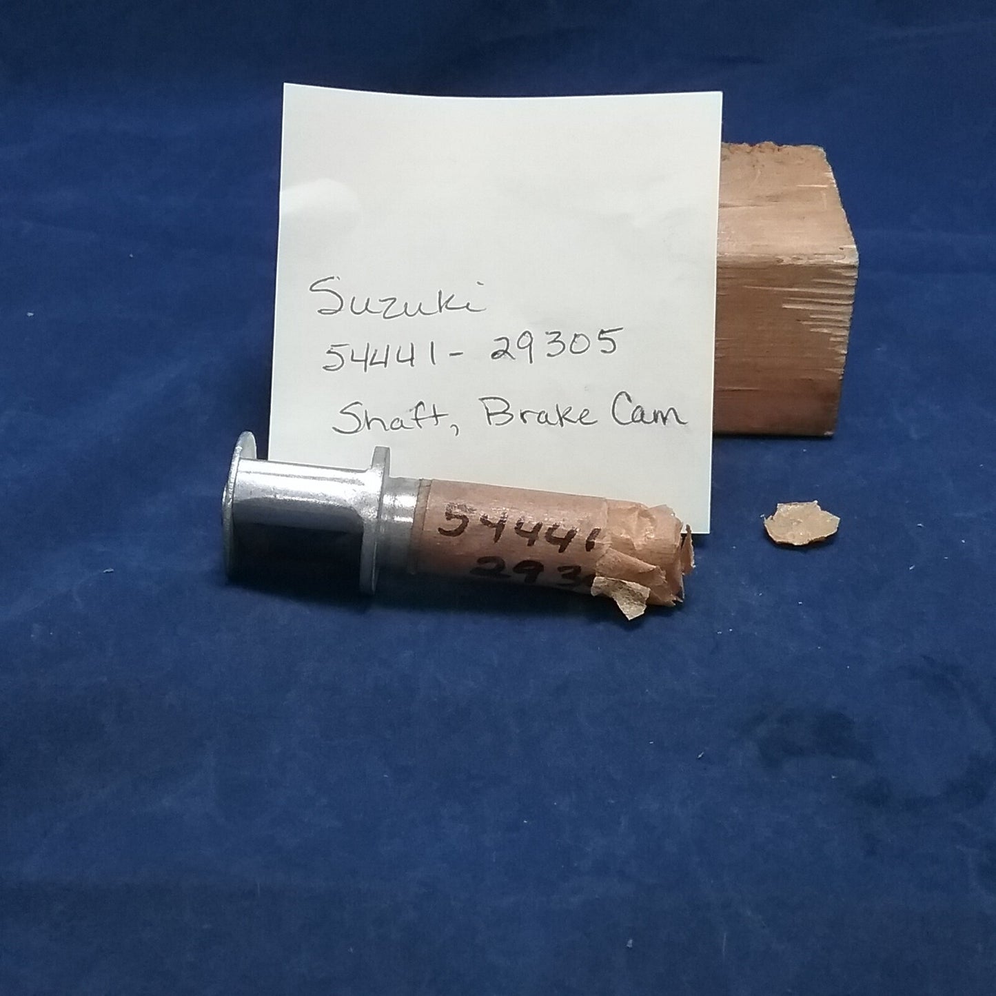 NEW REPLACES SUZUKI 54441-29305 SHAFT, BRAKE CAM REAR WHEEL RM80 TS185 DS100