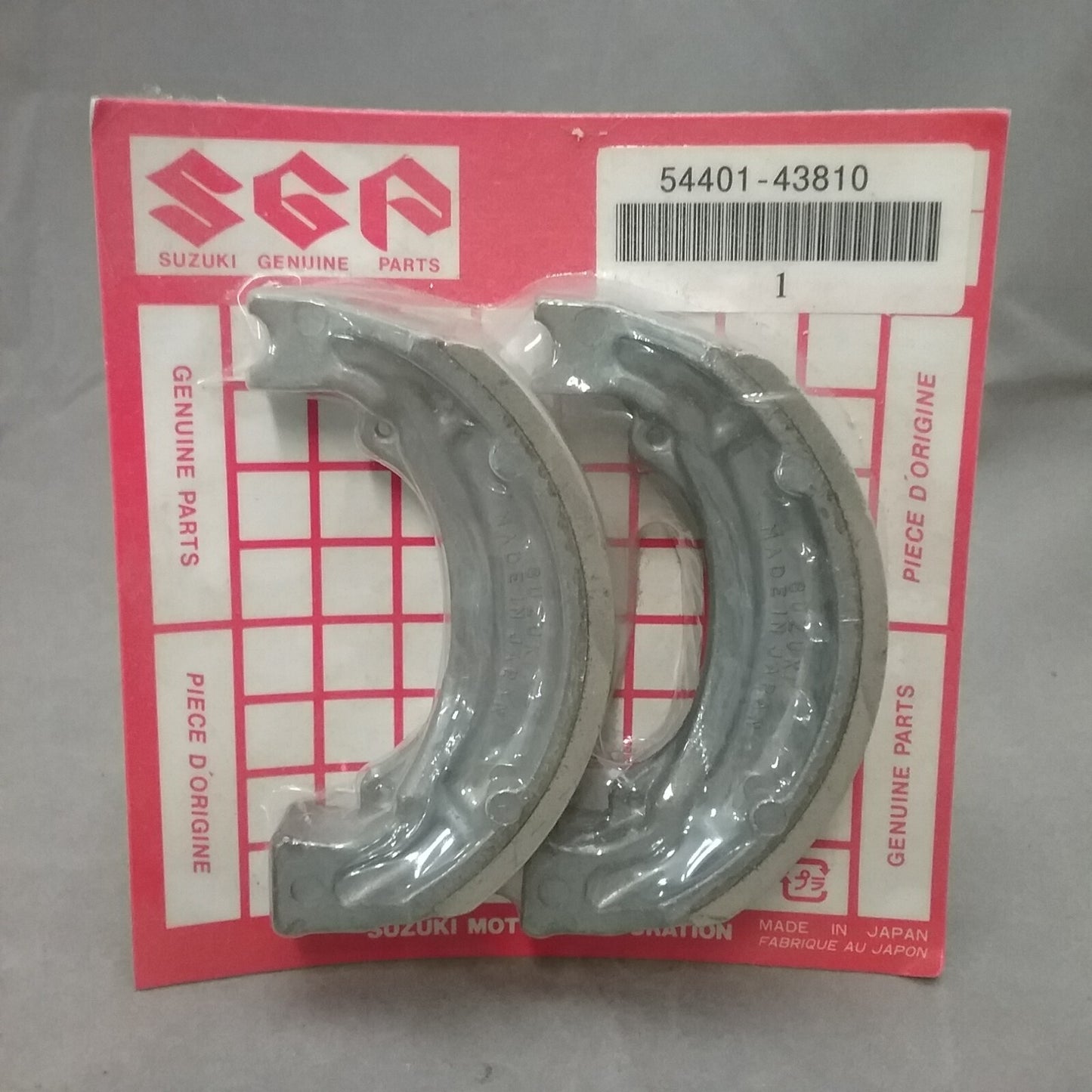 NEW GENUINE SUZUKI 54401-43810 BRAKE SHOE 1996-2005