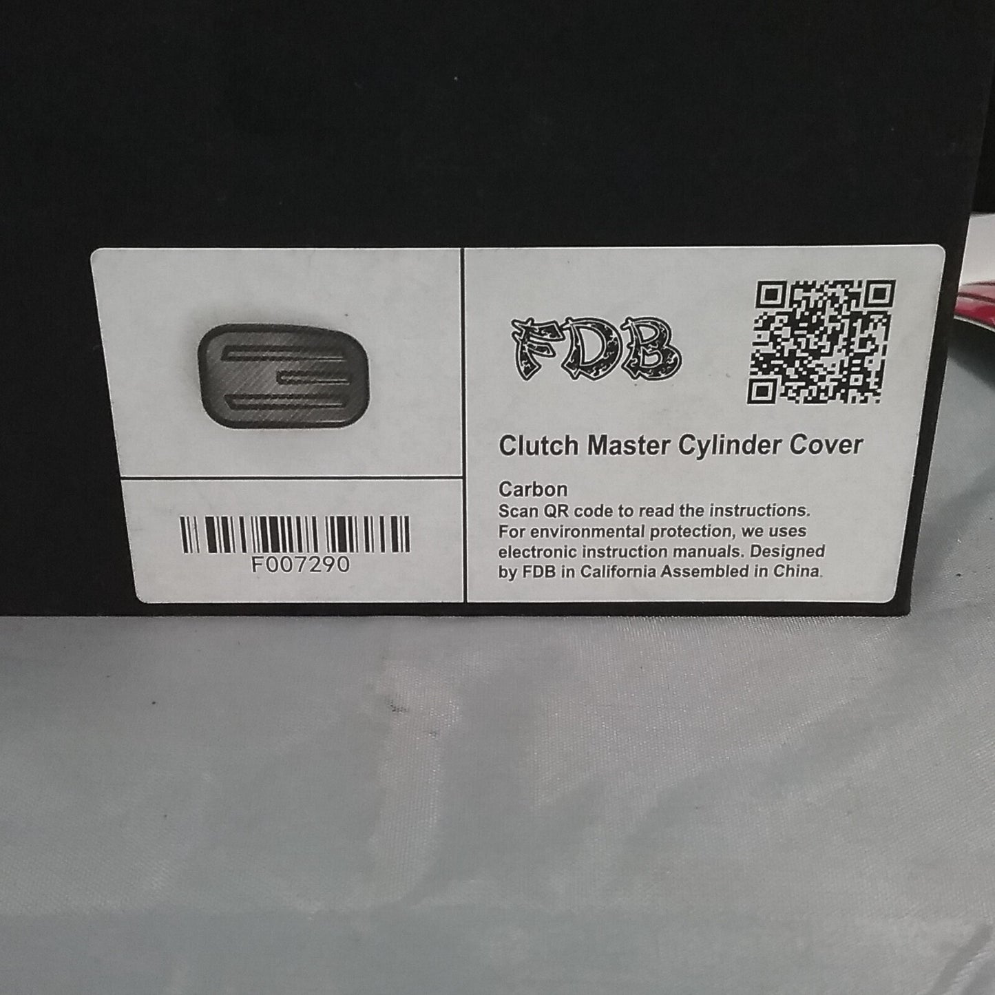 NEW FDB F007290 CLUTCH MASTER CYLINDER COVER HARLEY DAVIDSON 2014-19