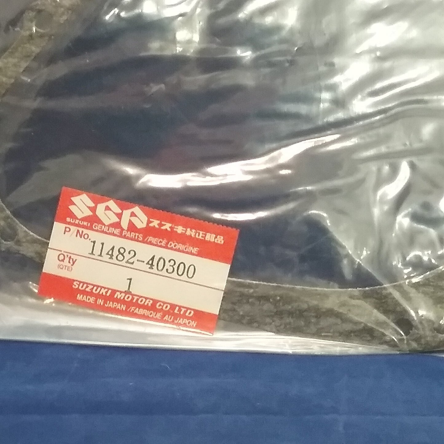 NEW GENUINE SUZUKI 11482-40300 GASKET, CRANKCASE COVER RM250 PE250