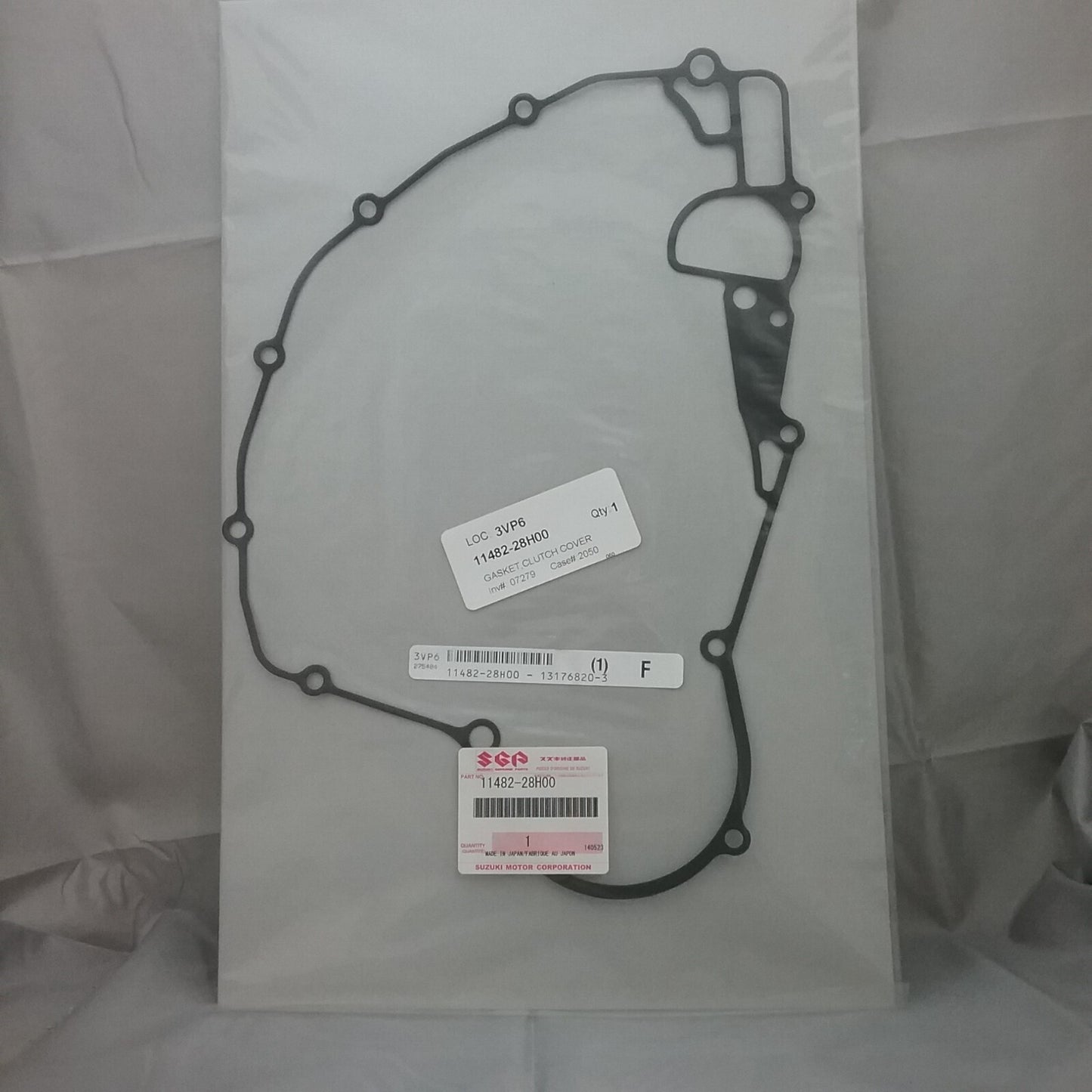 NEW GENUINE SUZUKI 11482-28H00 GASKET, CLUTCH COVER RM-Z450