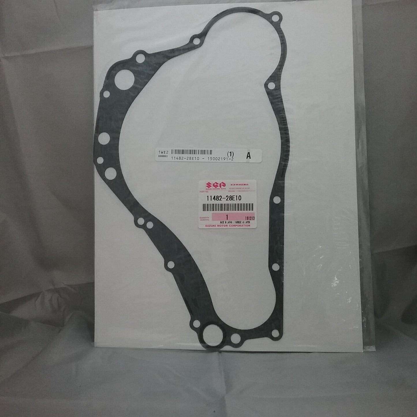 NEW GENUINE SUZUKI 11482-28E10 GASKET, CLUTCH COVER RM250