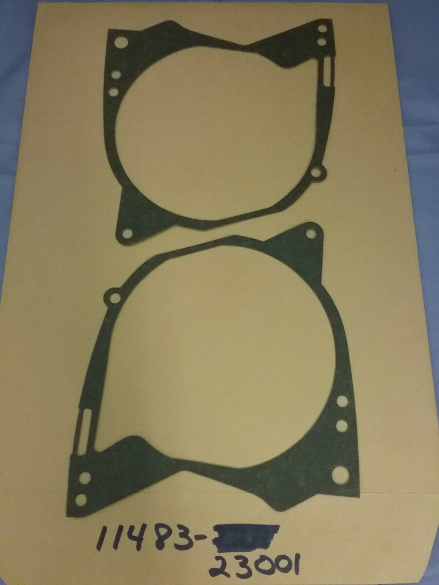 QTY2 NEW SUZUKI 11483-23001 GASKET, MAGNETO COVER RV90