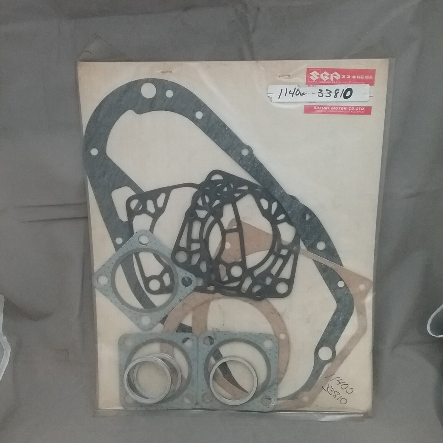 NEW SUZUKI 11400-33810 GASKET SET PARTIAL