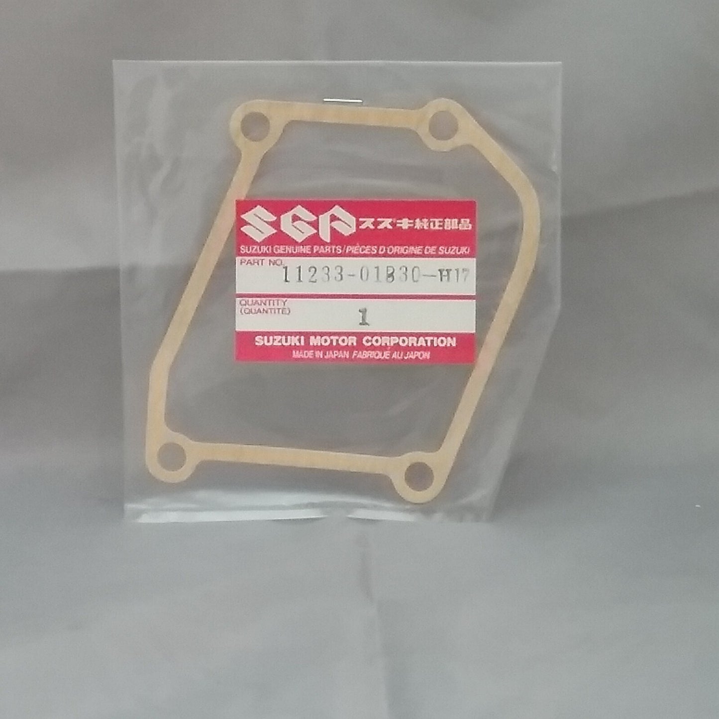 NEW GENUINE SUZUKI 11233-01B30-H17 GASKET, CYLINDER COVER NO. 1 RM125 1987-1988
