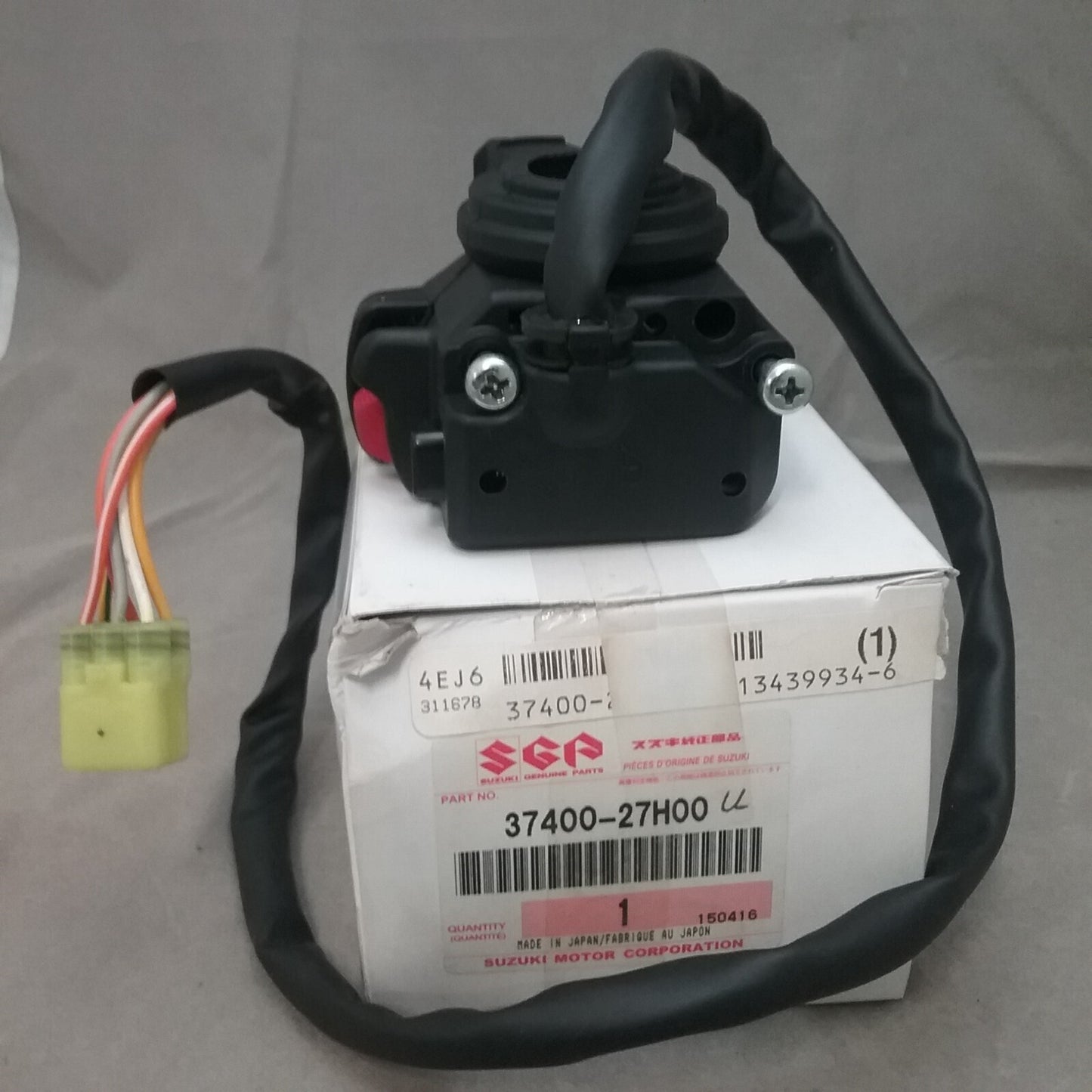 NEW GENUINE SUZUKI 37400-27H00 SWITCH ASSEMBLE LEFT SIDE 2007-2121