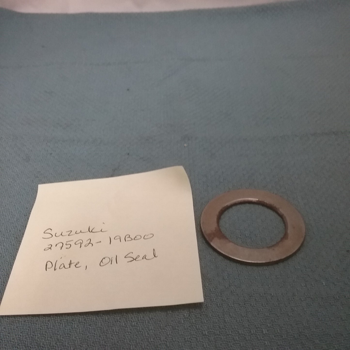 NEW REPLACES SUZUKI 27592-19B00 PLATE, OIL SEAL QUADRUNNER