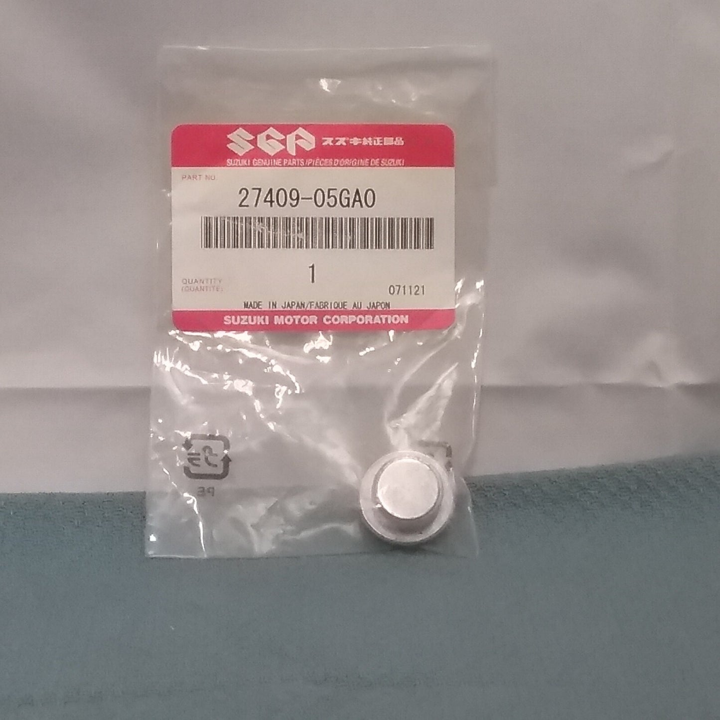 NEW GENUINE SUZUKI 27409-05GA0 PLUG FINAL BEVEL GEAR OZARK LTF250