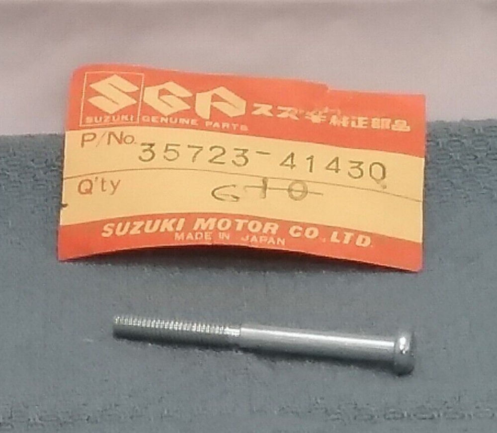 NEW GENUINE SUZUKI 35723-41430 SCREW REAR COMBINATION LAMP PE250 PE175