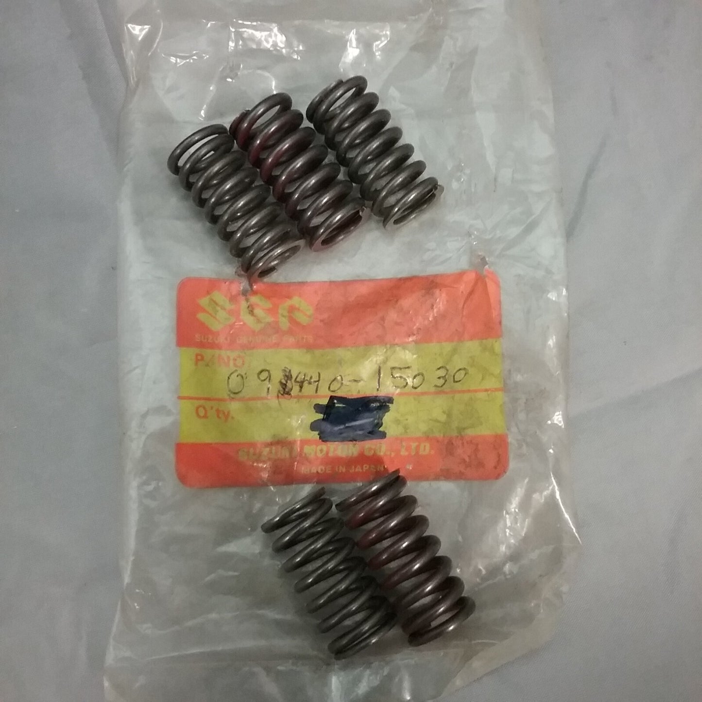 QTY 5 NEW SUZUKI 09440-15030 CLUTCH MODEL F/G SPRING QuadRacer LT250R