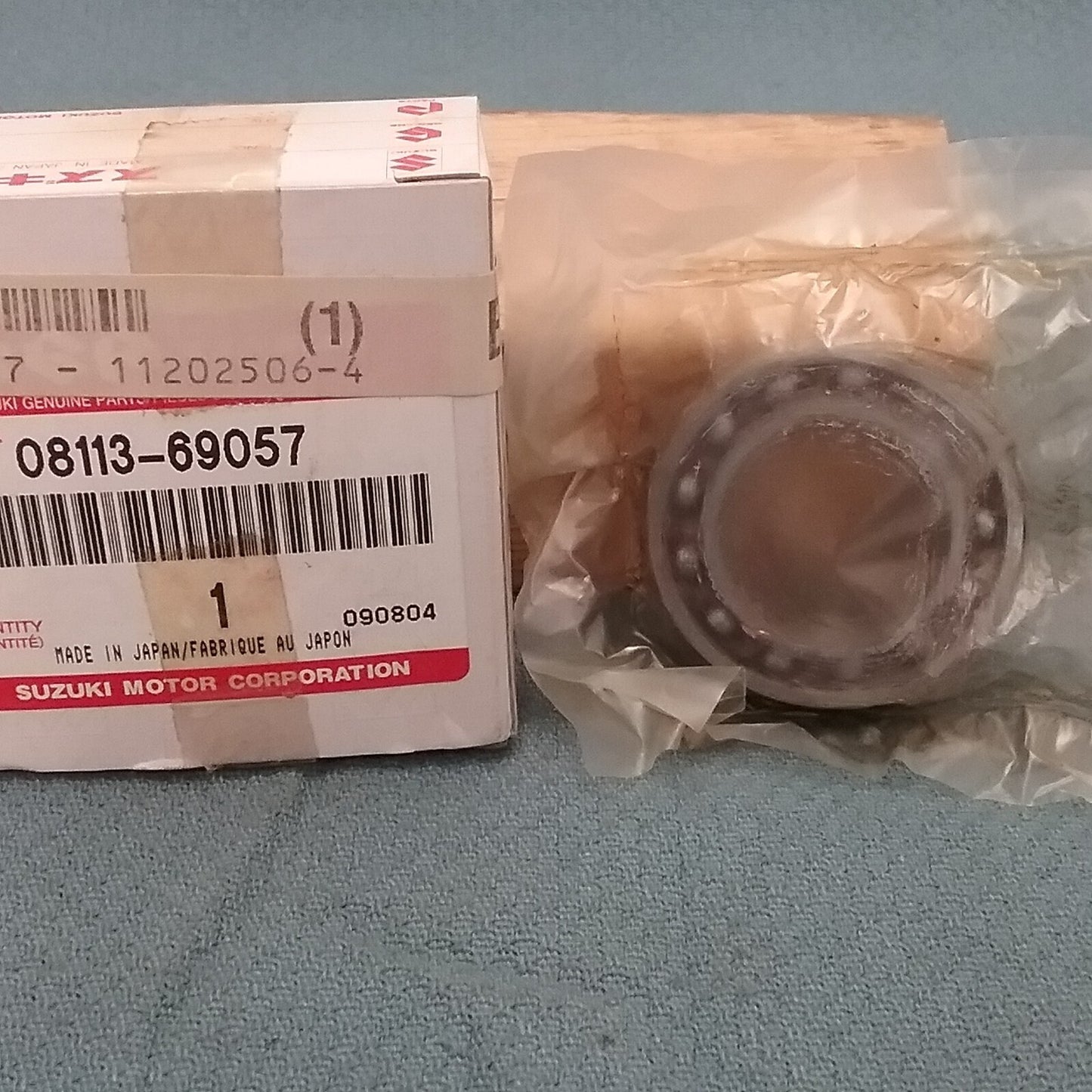 NEW GENUINE SUZUKI 08113-69057 BEARING REAR WHEEL ALT50 LT50 1983-1987