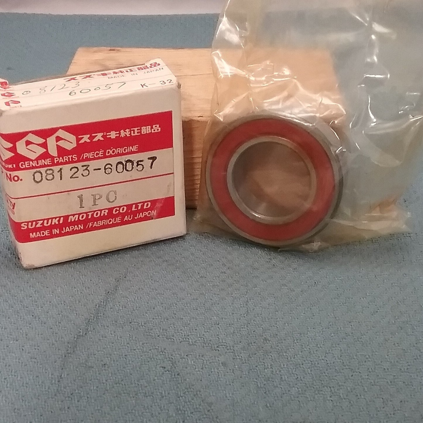 NEW GENUINE SUZUKI 08123-60057 B1 25X47X12 BEARING 1976-2020