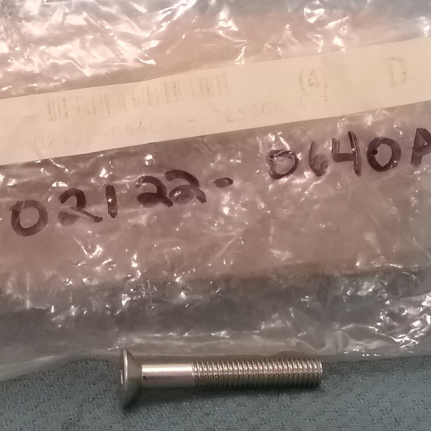 NEW SUZUKI 02122-0640A SCREW, HANDLE BAR 1989-2007