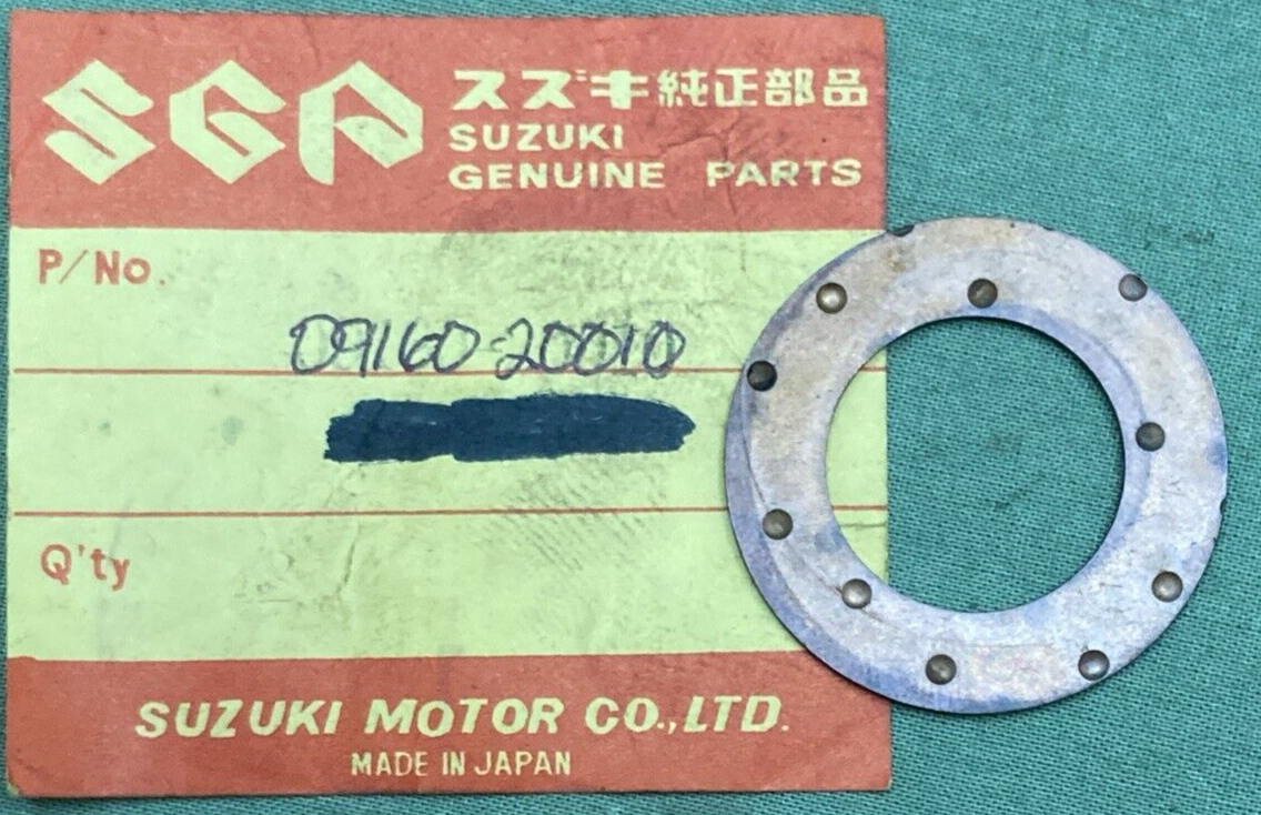 QTY 2 NEW SUZUKI 09160-20010 WASHER, PISTON - CRANKSHAFT 1968-1983