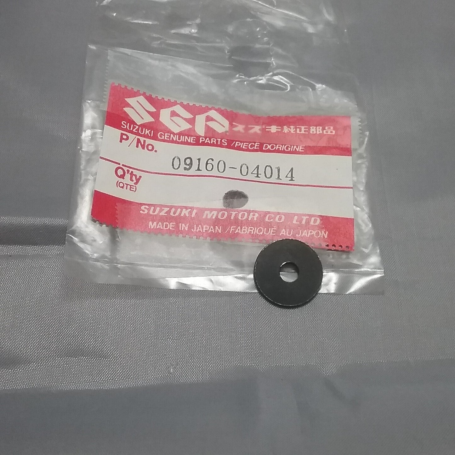 NEW GENUINE SUZUKI 09160-04014 WASHER, SPEEDOMETER 1980-2021